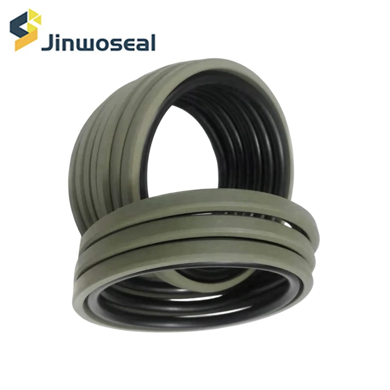 PTFE Composite Glyd Ring with Bronze Filler for Double-Acting Hydraulic Seals-2